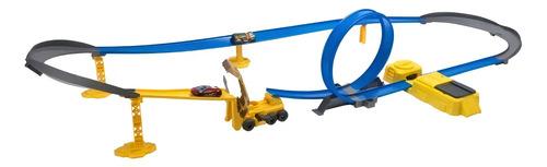 Pista De Juguete Metal Machines Construction Destruction Con Lanzador 2