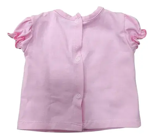 Conjunto Bebe Beba Remerita Bordado Bailarina Babucha 3
