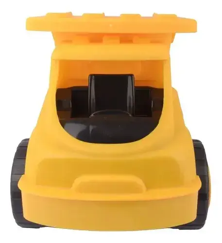 Camión Grande Volcador + Casco Construccion Premium Duravit Volcador Amarillo 2