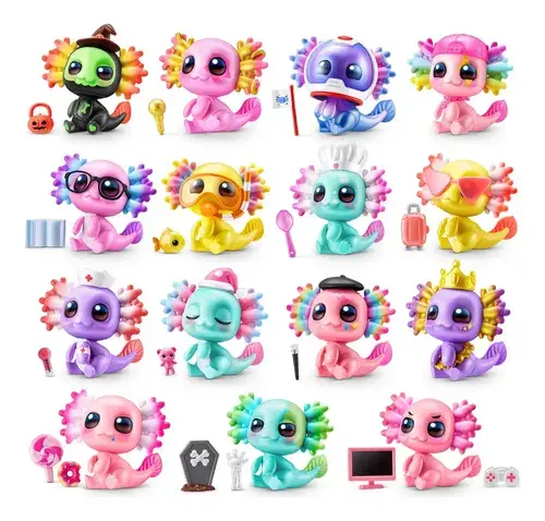 Zuru 5 Surprise Axolotls Ajolote Sorpresa Cápsula Coleccion 3