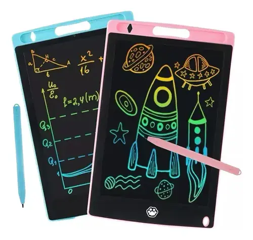 Tableta Pizarra Mágica 8.5 Escritura Dibujo Trazo Multicolor 4