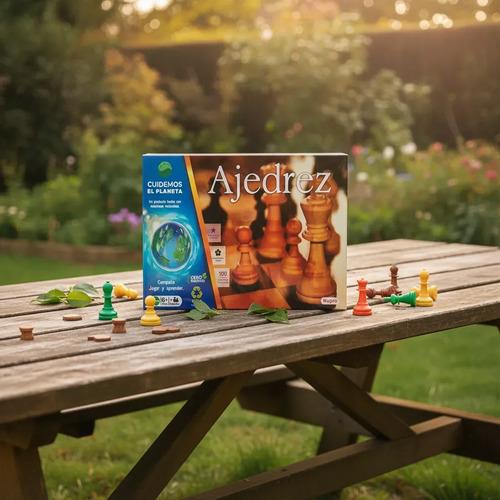 Juego De Ajedrez Cuidemos El Planeta Materiales Reciclados