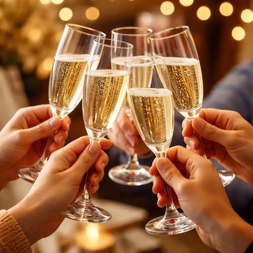 Pack X12 Copas Champagne Gallant Nadir Vidrio 180ml Vidrio 3