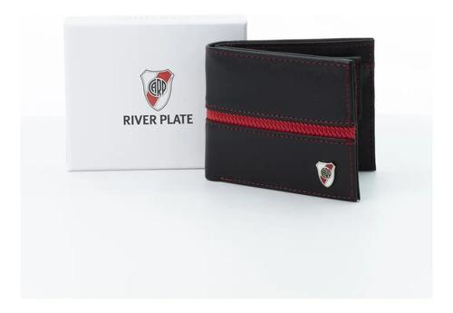 Billetera De Hombre River Plate De Cuero Licencia Original 9