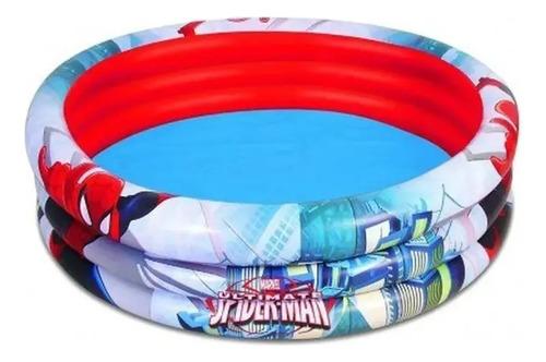 Pileta Pelotero Inflable Spiderman Para Bebes Niños 122cm 8