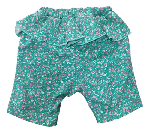 Conjunto Bebe Beba Remera + Calza Estampado Voladito Y Moño 4