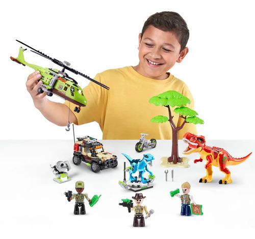 Bloques Zuru Max Dino Adventure Dinosaurio 592 Pieza Premium 592 Dino 4
