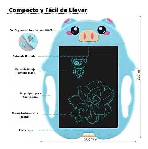 Pizarra Magica Tableta Lcd Escritura Digital Infantil Dibujo 7