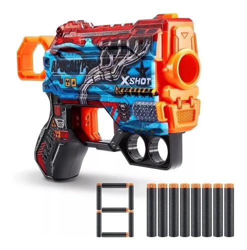 Pistola Lanza Dardos X Shot Skins Varios Diseño Arma Juguete Vs 4
