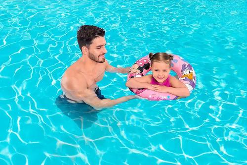 Salvavidas Infantil Minnie Mouse Color Rosa Bestway 91040 4
