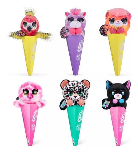 Peluches Coco Surprise Neon Colección + Sorpresa Animales 4