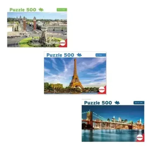 Rompecabezas Puzzle 500 Piezas Varios Modelos Paisajes Antex 3