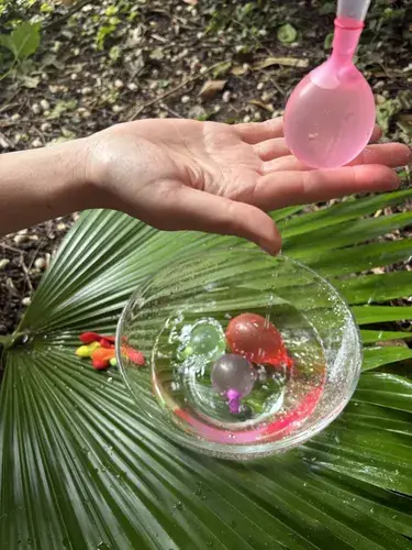 Globitos De Agua Sin Nudos Magicas Cierran Solas 100u Globos Varios 4