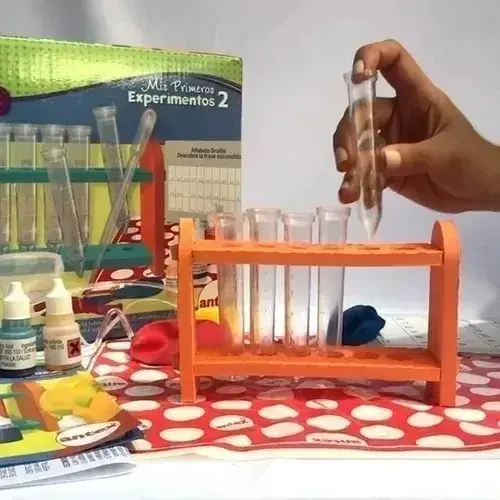 Primeros Experimentos 2 Juego Ciencia Quimica Aprender Niños 4