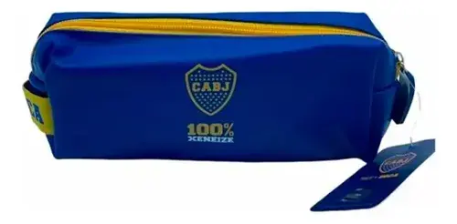 Cartuchera Boca Juniors Estuche Escolar Fútbol Licen Oficial 9