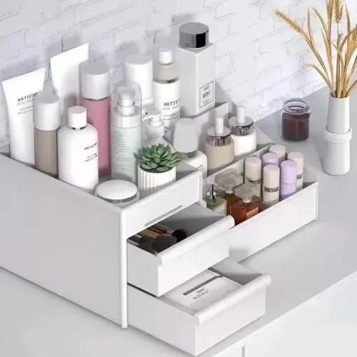 Organizador Maquillaje Cremas Escritorio Oficina Con Cajones 13
