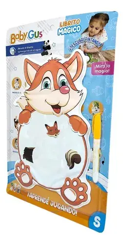 Libro Librito Magico Para Pintar Sumergible En Agua Animales 15