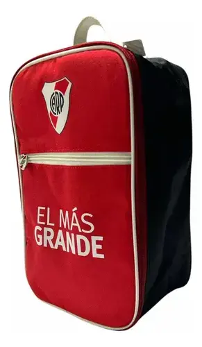 Bolso Botinero River Plate Botines Futbol Neceser Original Rojo 6