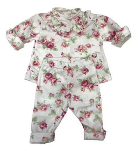 Set Ropa Beba Conjunto 2 Piezas Pantalon + Remera Voladito 9