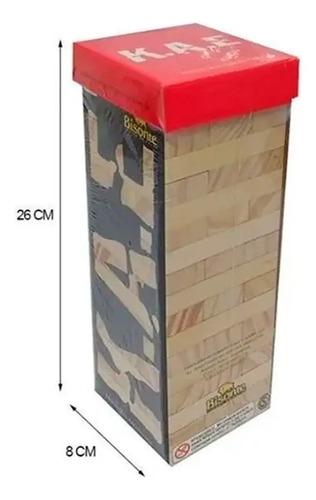 Juego De Mesa Kae Torre De Maderas Destreza Bisonte 4