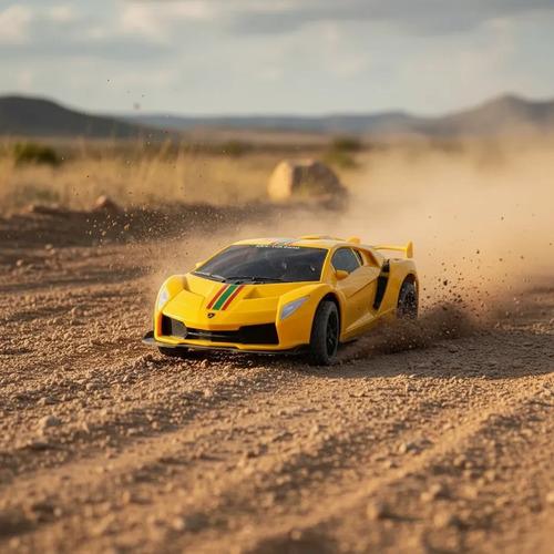 Auto Radio Control Remoto Go Speed Amarillo Classic Volante Amarillo Classic 3
