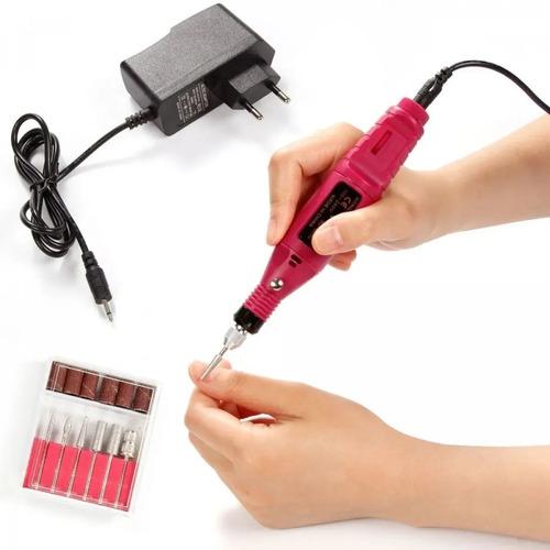 Kit Cabina Uñas Uv Led + Torno Profesional + Fresas Premium Na 7