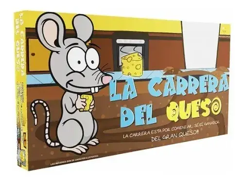 La Carrera Del Queso Juego De Mesa Recorrido Niño Niña Yuyu 2