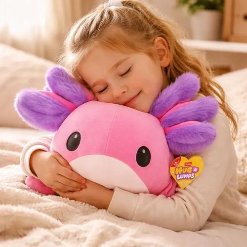 Peluche De Apego Hug A Lumps Mediano Para Abrazar Animales Ajolote 2
