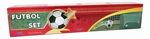 Set Arco De Futbol Con Pelota Y Red Patio Jardin 90 X 75 Cm Futbol 2