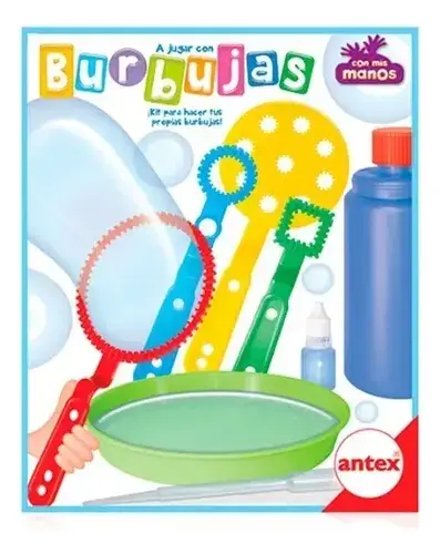 Juego De Burbujas Antex Con Mis Manos Burbujero