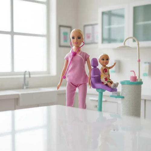 Muñeca Dentista Tiny Sebigus Con Accesorios 7