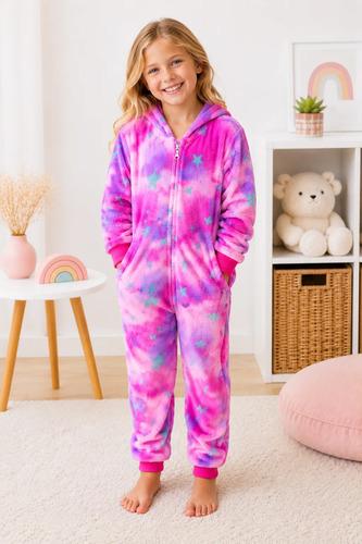 Pijama Unicornio Abrigado Disfraz Unicornio Suave Niñas Nena 14