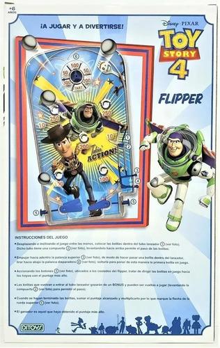 Juego Flipper Pinball Toy Story Buzz Woody Ditoys Disney 4