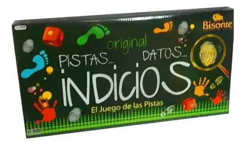 Indicios Juego De Mesa Pistas Bisonte Clasico 3