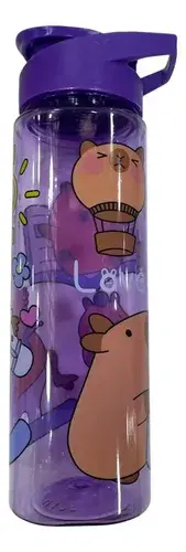 Botella Capybara Con Pico 750ml Transparente Carpincho 5