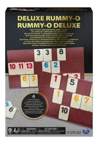 Juego De Mesa Rummy Burako Spin Master Calidad Premium 5