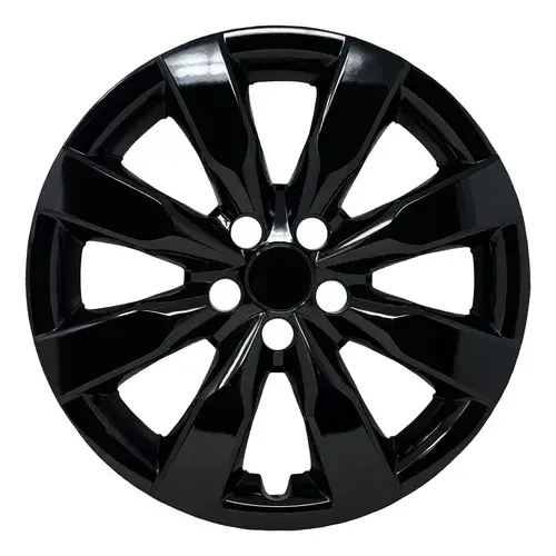 4 Repuestos Negros Hubstar Para Tapacubos De Toyota Corolla Negro 2