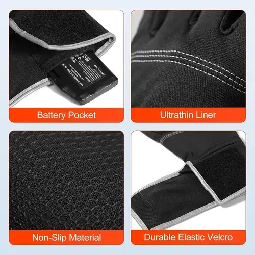 Guantes Térmicos Savior Heat Recargables Ultralivianos 7