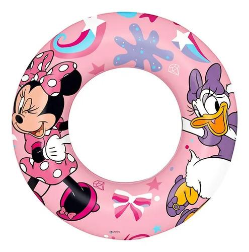 Salvavidas Flotador Inflable Minnie Mouse Pileta Playa 56 Cm Minnie Mouse