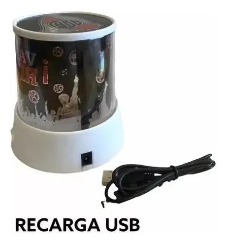 Velador Proyector Lampara De River Plate Millonario 3 En 1 River 6