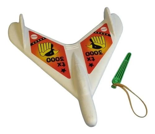 Avion De Juguete Vuela De Verdad Planeador Hasta 80 Mt Antex Nave Blanco 3