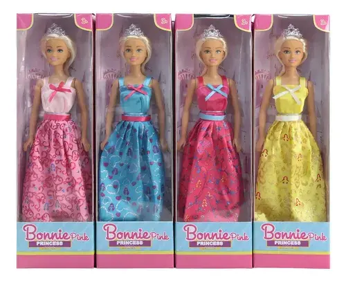 Muñeca Bonnie Pink Princesa 30 Cm Con Accesorios - Ladai E Hijos 3