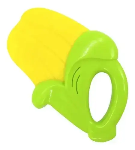 Mordillo Con Sonajero 2 En 1 Para Bebe Con Formas Poppi Baby Color Banana