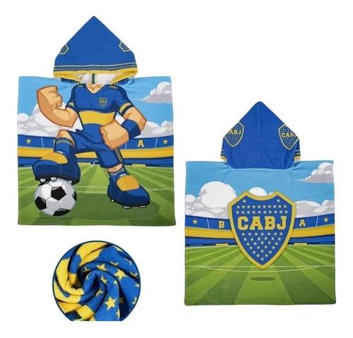 Ponchito Boca River Infantil Futbol Playero