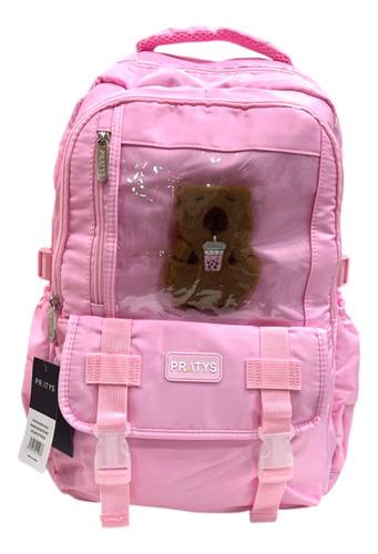 Mochila Capybara Impermeable Reforzada Nena Escuela Viajes 4