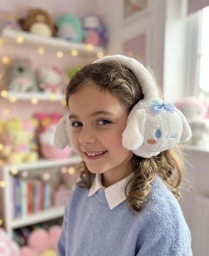 Orejeras De Invierno Peluche Diferentes Diseños Pratys Blanco Cinnamoroll 2