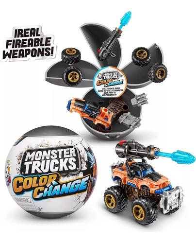 Monster Trucks Surprise 5 Sorpresas Autito Cambia De Color 9
