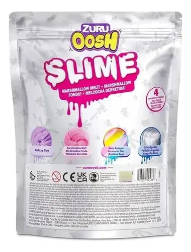 Slime Juguete Oosh En Bolsa De 500gr Zuru Jugá Con Las Manos 10