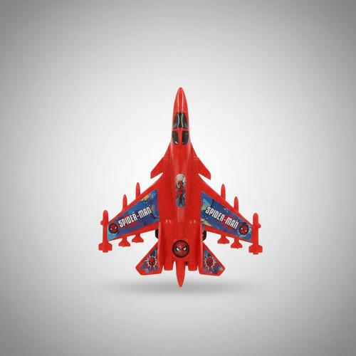 Avion A Friccion Spiderman Hombre Araña Spidey Jueguete Niño Spiderman Rojo O Azul 4