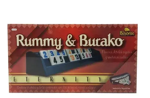 Rummy Burako Eternity Familiar Bisonte Estuche 6